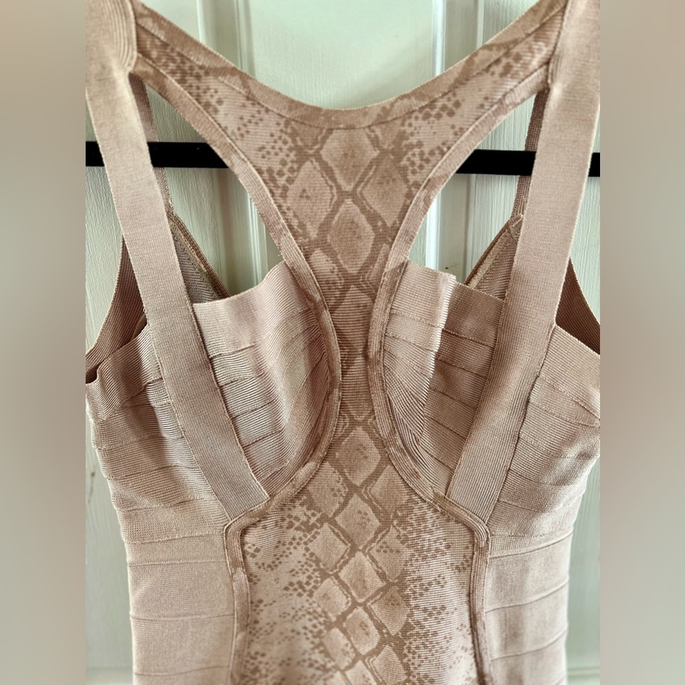 FOREVER UNIQUE Bandage Viper Snake Print Dress, Size 2 - Picture 6 of 15